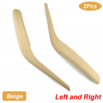 Auto Left Right Interior Door Armrest Pull Trim Cover Beige Black silvery Car Inner door Panel handle For BMW X1 E84 2010-2016 Beige-2PCS