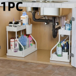 Mitmekihiline v&auml;ljat&otilde;mmatav viimistlusmaitseainete majapidamisk&ouml;&ouml;gi riiul vannitoa kraanikausi kihiline segakaupade hoiuriiul