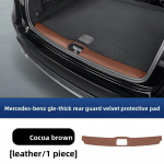Rear guard strip for Mercedes 20-2025GLE W167 350 v167 coupe cover supplies gls x167 450 500e 350d 53 amg trim accessories black 1pcs