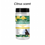 Vaiba l&otilde;hnastaja pulber Tugev lemmikloomade l&otilde;hna eemaldaja ja uriini l&otilde;hna tolmueemaldaja V&auml;rskendaja koduse vaipade puhastamise tarvikutele Citrus scent