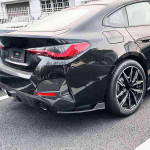 BMW 4. seeria G26 M Sport Tagumine difuusori liist Auto kleebised, 1 paar (20+ mudelit) None