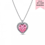 Pandora Roosa Halo S&uuml;dame Collier Kaelakee 394414c01 45