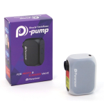 Panaracer elektriratta pump pikendusvooliku ja silikoonist P-pumba korpusega, USA/Prantsuse &uuml;hilduv, BEP-01B must