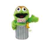 K Company Sesame Streeti kaisuloom Oscar SS-NG-OS H282 x L85 x S75mm green