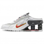 Nike Shox MR4 Mule Martine Rose Metallik plaatina Varsity punane Naiste IM5420-100 36
