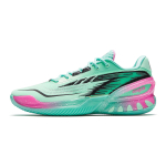 Anta Zap 3 Low top Basketball Shoes Men's Green Pink 912611110-5 42.5 white