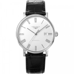 LONGINES meeste elegantne k&auml;ekell L4.910.4.11.2 Automaatne, 3 ATM veekindel, safiirklaas, valge sihverplaat, roostevabast terasest [Parallelimport]