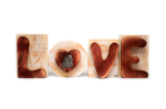 American Cocker Spaniel, Merry Cocker - wooden LOVE sign, interior decoration with a dog, charming ornament for the shelf by Art-Dog brand