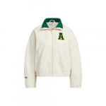 adidas Originaalid lukuga pikkade varrukatega retro spordijakk naistele, valge XS valge
