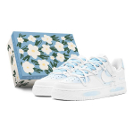 Nike Air Force 1 Low top Skateboard Shoes Men's Blue White CW2288-111(TeamS-S-BOX) 40