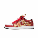 Jordan Air Jordan 1 libisemiskindlad libisemiskindlad madalad vintage korvpallijalatsid meestele punane valge 553558-131(Team202-) 40