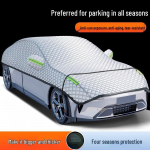 Paksustatud Auto P&auml;ikesekaitse & Isolatsiooniga Poolkate Esiklaasile - P&auml;ikese, Vihma & Lumekaitse Thin Disposable Small Glass Cover