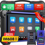 Autel MaxiIM IM608 II - Diagnostika- ja v&otilde;tmete programmeerimise t&ouml;&ouml;riist t&auml;iustatud XP400 Pro-ga (prantsuse keel) hall