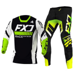 motokrossi k&auml;igukomplekt lastele 4 5 6 7 8 9 10 11 12 13 aastat Noor laps Mootorrattapoiss t&uuml;druk Jersey Pant Kits v&otilde;istluskost&uuml;&uuml;m Off-road Enduro MX MTB S-20 black