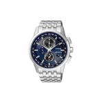 Citizen Eco-Drive seeria Veekindel Vabaaja Mood P&auml;ikeseenergia Kvartsmehhanism Roostevabast terasest k&auml;ekell Meeste kellad Sinine AT8110-61L Dark Blue