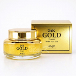 ANJO 24K Kuldne Kreem 50g &ndash; Luksuslik Helendav Tugevdav Vananemisvastane Niisutav N&auml;okreem K-Beauty