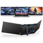 Blackview DCM5 14 1920x1080 FHD IPS kahekordne kaasaskantav monitor T&Uuml;V madala sinise valgusega with ACEBOOK6(16+512)3500U must