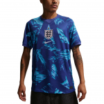 Nike Dri-Fit 2026 Hooaeg Inglismaa Meeskonna V&auml;ravavahi F&auml;nniversioon Kiiresti Kuivav &Uuml;mmarguse Kaelusega Pullover Koopia L&uuml;hikeste Varrukatega Jalgpallis&auml;rk Meestele topid IB5295-489 S