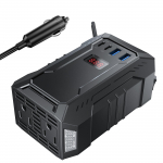 BESTEK 300W Modifitseeritud siinuslaine Muundab DC12V sigaretis&uuml;&uuml;taja pistikupesaks PD30W Kiire &Uuml;hildub s&uuml;learvutite ja koduseadmetega Ideaalne auto telkimiseks ja must