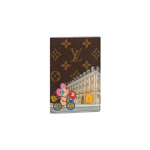 Louis Vuitton J&otilde;ulude Piiratud V&auml;ljaanne Passikate Monogramm Graffitiga Kokkupandav Nahast Rahakott Kaardihoidja Naiste rahakott Pruun M81635 Box(Basic Set+Box)