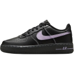 Nike Air Force 1 Lv8 Slip Resistant Cushioning Abrasion Resistant Low top Kids' Skateboarding Shoes Black HJ4563-001 38 black