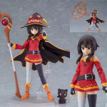 Anime Sekai Figma 407 Kuju Konosuba Megumin Bless This Wonderful World 2 Mudel K&auml;sit&ouml;&ouml; M&auml;nguasi Nukk S&uuml;nnip&auml;evakingitused without box