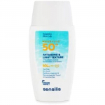 Kortsudevastane kreem - SENSILIS - ANTIAGING & KERGE TEKSTUUR - SPF50+ - 40 ml - Texture l&eacute;g&egrave;re