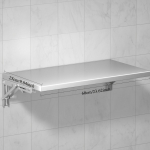 1 tk Kokkupandav laud 304 roostevabast terasest Materjal Kolm suurust Lihtne paigaldada Ruumis&auml;&auml;stlik Sobib toiduautodele 60*25cm