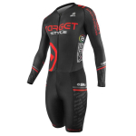 Meeste &uuml;likond Jalgrattas&auml;rk Jumpsuit Ahvi komplekt Triatlon &Otilde;huke polster Mtb Ciclismo riided Pikak&auml;eline Hingav &Uuml;hes t&uuml;kis jalgrattas&otilde;idukomplekt L black