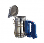 Roostevabast terasest elektriline mesilaste suitsutusseadme komplekt mesinduseks Blue Handle Electric Smoke Emitter