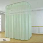 Haigla Meditsiiniline Kardin Ilusalongi Kardinad SPA Patsiendi Pimekardinad Privaatne Kardin Akna Kattepaneel Kardinad Konksudega 100x280cm