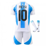 Argentina Messi Sinine Jalgpallis&auml;rk - Hingav Kiiresti Kuivav Spordir&otilde;ivas - F&auml;nniversioon 120-130 CM sinine