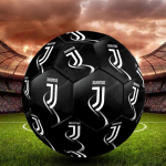 Juventus F.C. Sisejalgpall V&auml;rviline K&otilde;ik Vanused Masin&otilde;mmeldud PVC V&otilde;istlusvalmis Vastupidav K&otilde;rge p&otilde;rkega