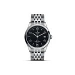 Tudor 1926 Seeria Automaatne Mehaaniline Liikumine Veekindel Kuup&auml;evan&auml;idik Reljeefne Kaunistus Kell Meeste kellad Must M91450-0002 26-Day Warranty (Random Date)
