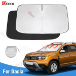 Tuuleklaasi p&auml;ikesekate Dacia Duster 2010-  2024 jaoks Auto p&auml;ikesekate Kate Kokkupandav p&auml;ikesesirmik UV-kiirte blokeerija for Duster