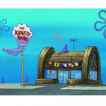 V&auml;rvimine numbrite j&auml;rgi Maalid v&auml;rvimiseks Spongebob Krusty Krab 50x40 cm