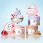 Dove Kehakoorija 298g (Komplekt/&Uuml;ksik) (4 Valikud) Coconut & Maple Sugar Scent
