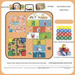 V&auml;litingimustes 3-in-1 Ludo m&auml;ng Niiskuskindel Piknikumatt Telkimine V&auml;ljas&otilde;it Tekk Ultraheliga Veekindel Matt Oxfordi Riie Ei 200x 150 lid style