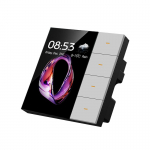 Uus Tuya F3pro nutikas juhtpaneel 4-ne Zigbee seinak&uuml;lgl&uuml;liti koos stseenipaneeliga 2-in-1 GS-F3 PRO&Asia standard valge