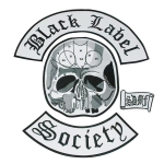 Must Biker Label Society Biker Seljakott R&otilde;ivad Koljupea Rockeri Plaaster Kivi ja Pungi Tikitud Plaaster Top Rocker Size is about 27cm wide gray