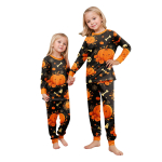 Pere&uuml;hine Halloweeni pidžaamakomplekt Pikkade varrukatega pluus ja p&uuml;ksid Koduriietus vanematele ja lastele 8 Years black