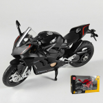 1:12. skaala Ducati V4S v&otilde;istlusmaastikuratas metallist mudel heli ja valgusega m&auml;nguasi kollektsioneerimiseks hobi mudel kaunistused poiste m&auml;nguasjad