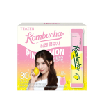 Teazen Sitsiilia Roosa Sidruni Kombucha Suhkruta Probiootiline Jook 30 Pulka Probiotic Drink 30 Sticks pink