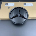 Autode stiilimine Mercedes Benz 2019 C-klassile C180 C260 C200 C300 W205 Autode esiosa logo embleem iluv&otilde;re embleem Tarvikud Dekoratsioon BF162Y must
