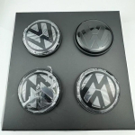 Uus 2026 Ujuva Ratta Keskkattekatte 4tk 56mm 65mm Volkswagen VW Golf 5 6 7 Passat B6 B7 B8 Tiguan Polo Jetta GTI 3B7601171 EK1 jaoks gray