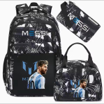 3 tk Spordikott Messi Camouflage Seljakotid L&otilde;unakarbiga Koormuse Leevendus T&uuml;drukud Poisid Koolikotid Mahutavus S&uuml;learvuti V&auml;litingimustes Mochilas