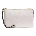 COACH nurga lukuga nahast m&uuml;ndikott, sidur mini naistele valge 58032-IMCHK One Size 1 gray