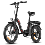 FAFREES F20 Kokkupandav elektriline jalgratas 250W mootor, 36V 18AH aku, maksimaalne kiirus 25 km/h, maksimaalne s&otilde;iduulatus 90 kilomeetrit must