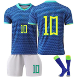 25 Brasiilia v&otilde;&otilde;rsilmam&auml;ng Neymar Nr. 10 Jersey Vinicius Nr. 20 jalgpallivormi Chalison Nr. 9 s&auml;rgikomplekt S