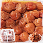 Natural Life Kishu Mesi Umeboshi (1 kg) Eriline kvaliteet Suur maht Esmaklassiline Soolasisaldus 8 Pehme mahlane ploomiliha Puuviljane T&auml;ielikult k&uuml;ps Wakayama Suurus brown